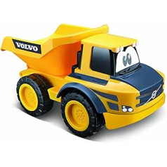 BB Junior Volvo Kipper Mans pirmais RC: Ferngesteuertes Auto ab 24 Monaten, mit Licht & Sound, inkl. Fernbedienung mit Bewegungssensor, 20 cm, gelb (16-92005)