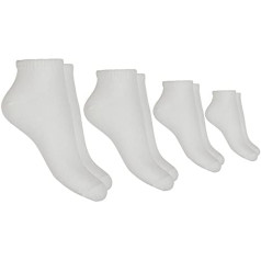 Bestlivings Sneaker - Women's Socks, Basic Socks with Comfortable Ribbed Cuffs, High Cotton Content