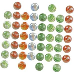 HOMSFOU Pack of 200 Marbles Stikla Marmora Bumba Stikla Pērlītes Akvārija Rotājumi Bērnu Marmora Spēles Bērnu Rotaļlieta Akvārija Dekorācijas Rotaļlieta Bērniem Dekoratīvā stikla bumba liela