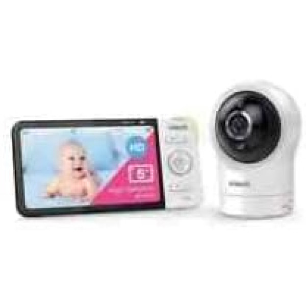 Vtech Digital WiFi Baby Monitor 5 collu krāsu ekrāns ar infrasarkano nakts redzamību 1080p