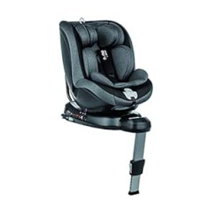 Nurse by Jané Swing 360 Degree i-Size Child Seat, from 40 to 105 cm, Isofix, 360 Degree Rotation, Maximum Backrest, Includes Seat Reducer, Black