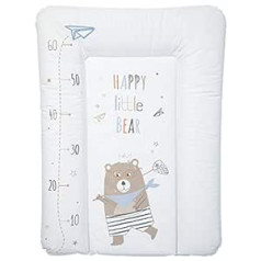 Babycalin Essential pārģērbšanās paklājiņš, 50 cm x 70 cm, Happy Little Bear Toise