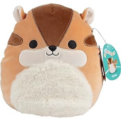 Squishmallows Melzie The Brown Chipmunk 25,4 cm Offizielles Lizenziertes Plüschtier zum Sammeln, weiches und flauschiges Plüschtier für Ihr Team, Geschenk für Kinder, Mädchen und Jungen