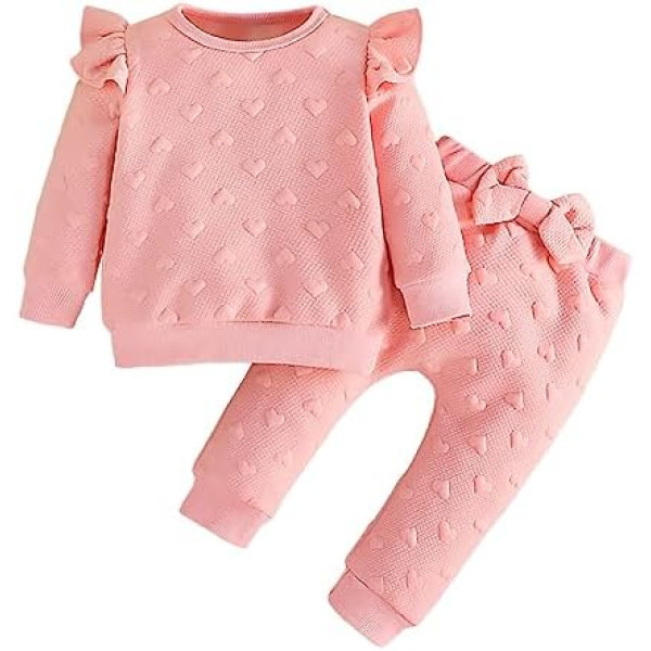 XTBFOOJ Green Dungarees Children's Top Girls Long Sleeve Floral Prints Tops Rompers and Shorts 3 Pieces Outfits Clothing Set for Children Clothing Baby Tracksuit Girls Baby First Equipment Set