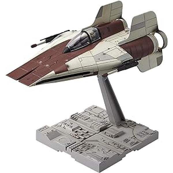 Japānas darbības figūriņas — Star Wars A-wing starfighter 1/72 mēroga plastmasas modelis *AF27*