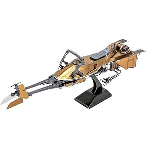 Fascinations Metal Earth Star Wars Laser Cut 3D būvniecības komplekts, vecumā no 14 gadiem (speeder Bike)