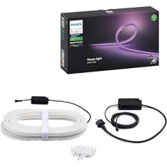 Philips Hue White & Color Ambient Outdoor gaismas josla., Balta, 5m