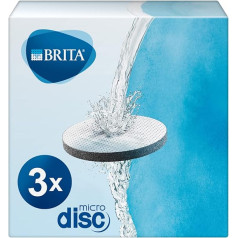 BRITA Fill&Serve nomaiņas ūdens filtra diski — iepakojumā pa 3