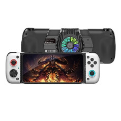 GameSir X3 Type-C ar vēsāka ventilatora spēļu kontrolieri, atbalsta sistēmas versijas, izmantojot operētājsistēmu Android 9.0, atbalsta Diablo Immortal Xbox Game Pass, Amazon Luna, Stadia, NVIDIA GeForce Now, Steam Link un citus