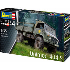 Automašīnas Unimog 404 s 1/35 modeļa komplekts