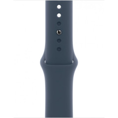 Storm blue sports strap for a 41 mm case - size M/L