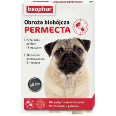 Beaphar biocidal collar for fleas and ticks for small medium dogs, 50 cm long
