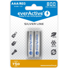 Everactive uzlādējams AAA 800mah — 2 gab. evhrl03-800