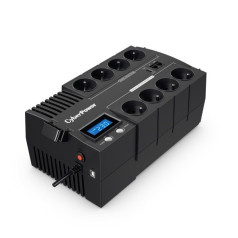 UPS avārijas barošanas avots br1000elcd-fr 1000va/600w avr/lcd/8xfr/1xusb/rj11/rj45