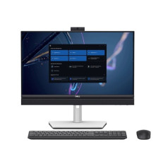 Datora optiplex 24 aio/core i3-13100t/8gb/256gb ssd/23.8 fhd/integrated/adj stand/fhd cam/mic/wlan + bt/wireless kb & mouse/w11pro