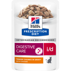 Hill's recepšu diētas gremošanas aprūpe i/d kaķu kaķim ar vistu - mitrā kaķu barība - 85 g
