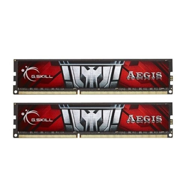 Atmiņa g.skill aegis f3-1333c9d-16gis (ddr3 dimm; 2 x 8 gb; 1333 mhz; cl9)