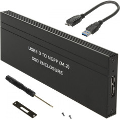 usb 3.0 cietā diska korpuss m.2 sdd ngff maclean mce582 cietajiem diskiem