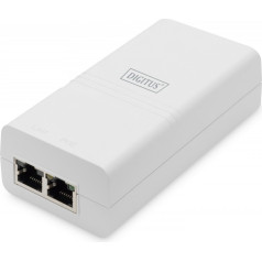 Power supply/POE adapter 802.3af, max. 48v 15.4w gigabit 10/100/1000 mbps, active, white