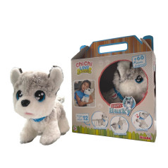 Interactive mascot chichi love happy husky