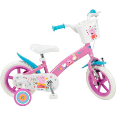 Bērnu velosipēds 12" Peppa Pig rozā 1195 rozā