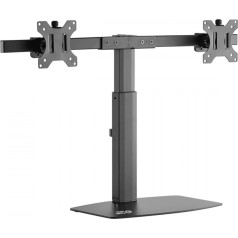 Free-standing holder for two ergo office er-411 monitors