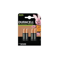 AAA/HR3 900mah batteries, blister of 4