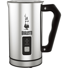 Bialetti piena putotājs MK01 elektriskais piena putotājs (sudraba krāsā)