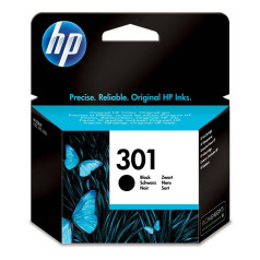 HP tintes melna hp 301, hp301=ch561ee, 190 lapas, 3 ml