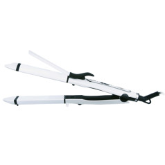 Adler ad 2104 straightener and curler (50w white and black)