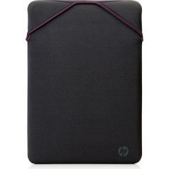 HP Reversable Protective Mauve klēpjdatora apvalks 15,6 collu piezīmjdatoram, melns un violets 2f1w8aa