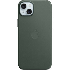 Finewoven fabric case from Magsafe for iPhone 15 plus - eternal green