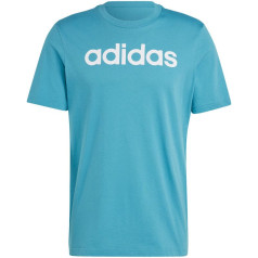 Adidas Essentials Single Jersey Linear Embroidered Logo Tee M IJ8655 / M