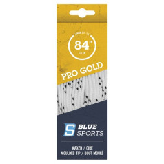 BLUE SPORTS Pro Gold Laces waxed 108