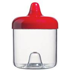 ViceVersa round canister 0.75L red 11231