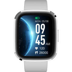 Garett Smartwatch Garett GRC STYLE Silver Viedpulkstenis IPS / Bluetooth / IP68 / SMS