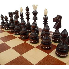 Master of Chess New Indian Pro Wooden Chess Game 54cm