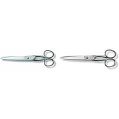 Victorinox France mājsaimniecības šķēres, kopējais garums 18 cm, kaltas, nerūsējošais tērauds un France mājsaimniecības šķēres, 13 cm kopējais garums, kaltas, nerūsējošais tērauds