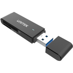 Unitek SD un MicroSD karšu lasītājs USB-A, y-9327a