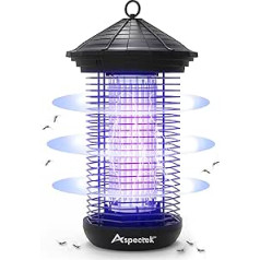 Aspectek Insect Killer Electric Insect Trap 20 W UV Light Fly Killer for Outdoor and Indoor Use, Waterproof, Up to 1000 sq.ft FT Cover for Home, Patio, Garden, Kitchen