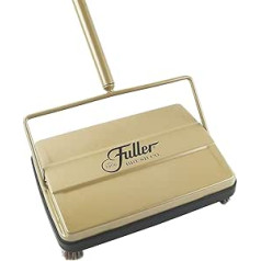 Fuller Brush 17031 Elektrostatiskais paklāju un grīdas tīrītājs ar papildu gumijas rotoru, 9 collu tīrīšanas ceļam bagāts zelts