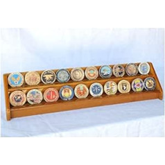 2 Reihen Challenge Casino Chip Display Rack Halter Ständer