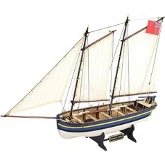 Artesanía Latina 19005. Koka kuģa modelis Britu kapteiņa laiva HMS Endeavour 1:50 Mēroga modeļu komplekts būvniecībai