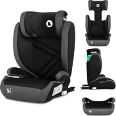 LIONELO HUGO I-SIZE Group 2 3 Automašīnas sēdeklis no 100-150cm ISOFIX uzstādīšana Regulējams galvas balsts Memory Foam Sānu aizsardzība Ērti roku balsti