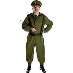 Fun Shack Militär Kostüm Herren, Militär Uniform Herren, Militär Anzug Herren, Kostüm Herren Army, Soldaten Uniform Herren, Kampfanzug Militär Herren, Militär Kleidung M