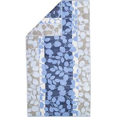 CAWÖ Home Noblesse Harmony Floral 1086 Sky 17 vannas dvielis 80 x 160 cm