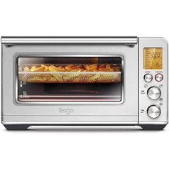 Sage the Smart Oven SOV860BSS gaisa cepeškrāsns ar karstā gaisa cepšanas iekārtas iestatījumu, matēts nerūsējošais tērauds