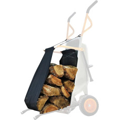 WORX WA0232 Aerocart Wheelbarrow Firewood Carrier Orange