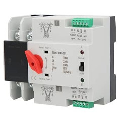 Jadeshay Dual Power automātiskais pārsūtīšanas slēdzis, pārnesumkārbas slēdzis, nepārtraukts divvirzienu kontrolleris, ZGQ5-100/2P 220V