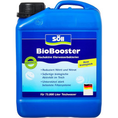 Söll BioBooster - High Active Clear Water Bacteria removing Increased Nitrite and Nitrate Values